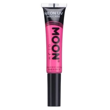 Neon UV-maskara Intensivt Rosa 15 ml Moon Creations