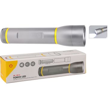 LED-ficklampa i aluminium med 3 ljuslägen