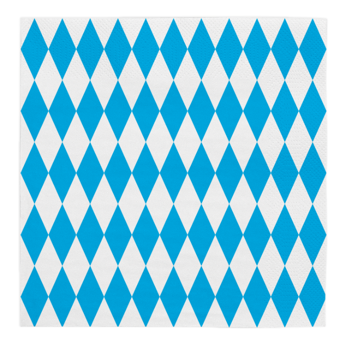 Oktoberfestservetter 20x - 33x33cm