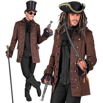 Historisk stil herrpiratfrack