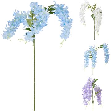 Kunstig blålupin 70 cm med hängande klasar