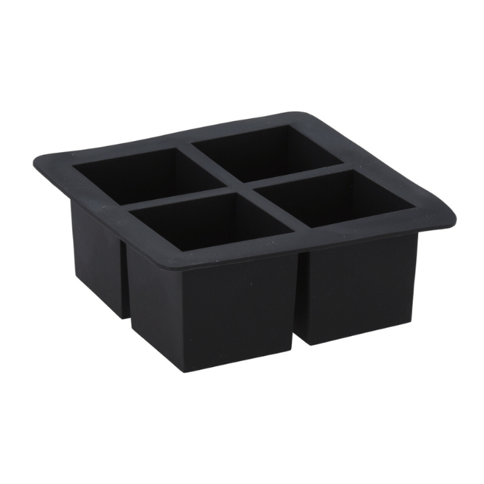 Gummiform för 4x 6x6x6 cm iskuber