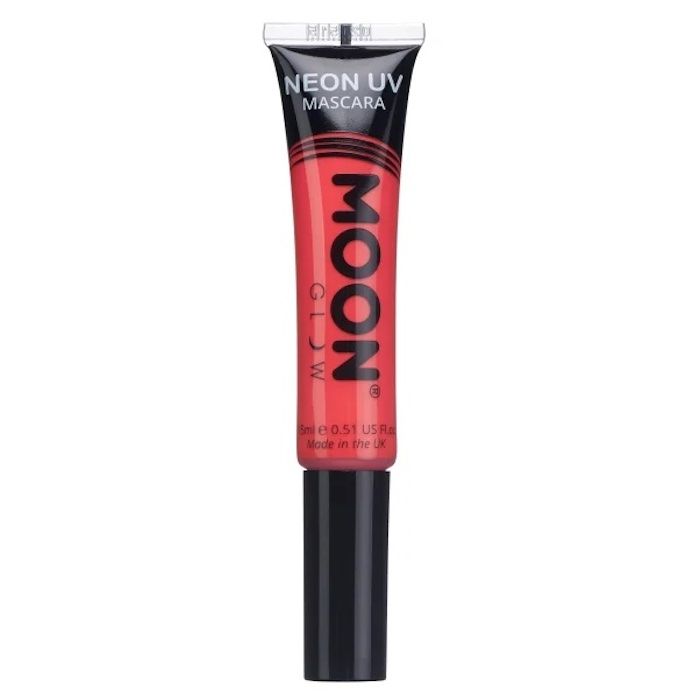 Neon UV Mascara Intens Röd 15 ml Moon Creations