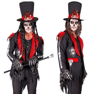 Dia de los Muertos kostym för män