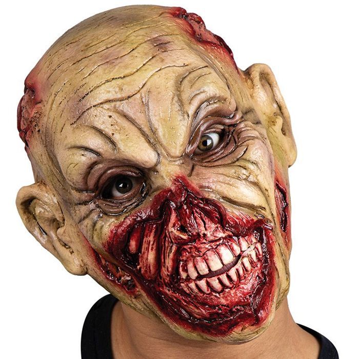 Skrämmande levande död-mask