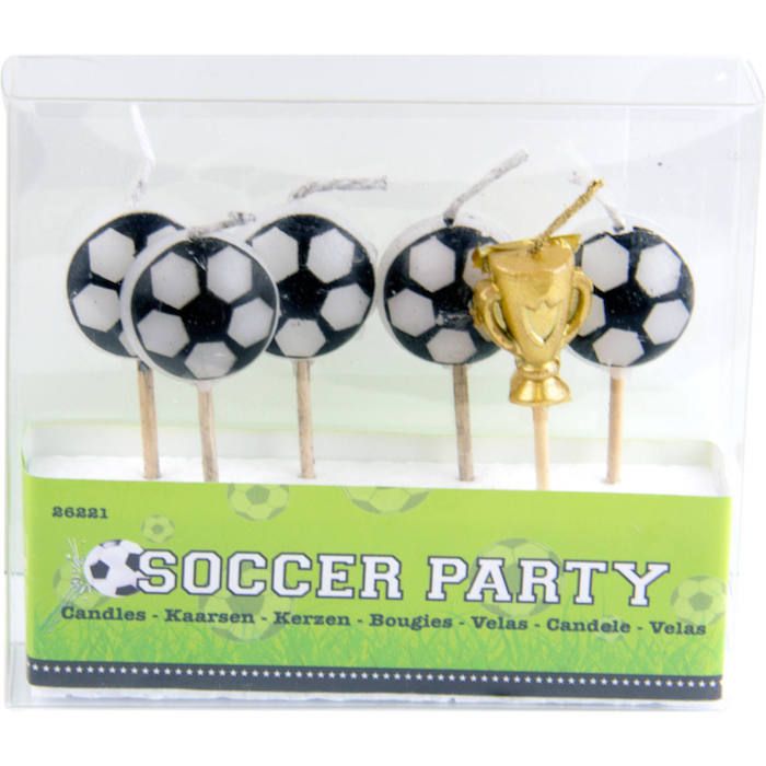 Fotbollsljus 6x - 6x1,5 cm