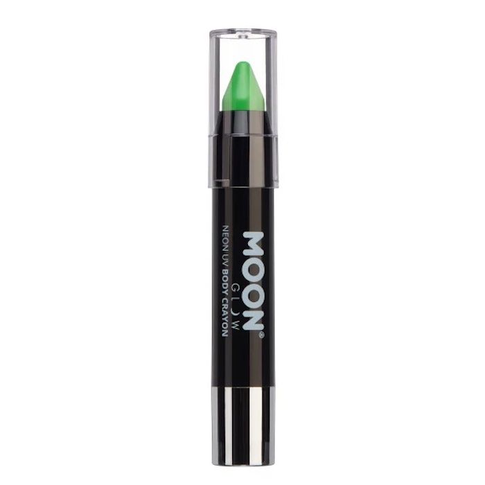 Neon UV Kroppsstift Intens Grön 3,2 g Moon Creations