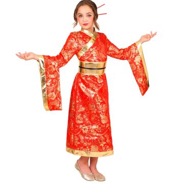 Kimono kostym för tjejer - 2 delar