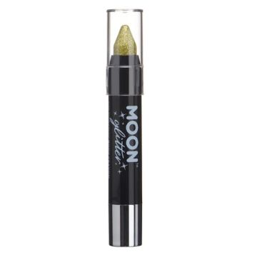 Holografisk kroppspenn guld Moon Creations - 3,2 g