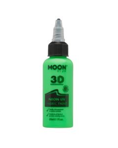 Neon UV Textilfärg Grön - 30 ml