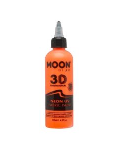 Neon UV Textilfärg Orange - 125 ml