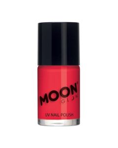 Neon UV Nagellack Intens Röd - 14 ml