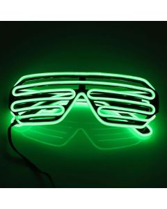 LED-glasögon Grön