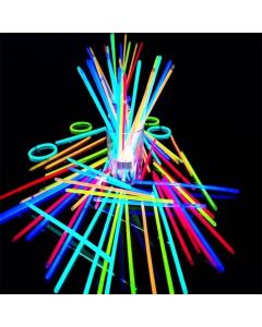 Glowsticks 100x - Självlysande flerfärgat armband