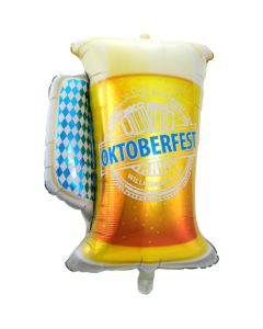 Oktoberfest Ölmugg Folieballong - 60 x 80 cm