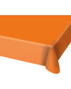 Orange plastduk - 130x180 cm