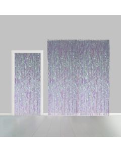 Holografisk Glittergardin - 100 x 240 cm