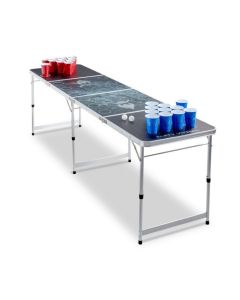 Beer Pong-bord Flip Cup PartyVikings 240x60x70 cm