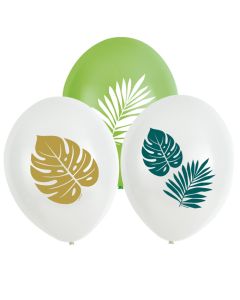 Monstera & Palm Ballonger 6x - 27,5 cm