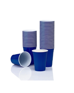 Blue Cups 50x Plastmuggar - 0,47 liter