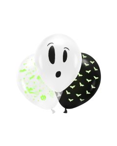 UV halloween ballonger - 3 st