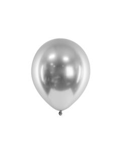 Silver Chrome Ballonger 10x - 30 cm