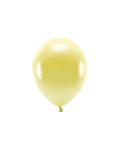 Metallic Ljusguld ballonger 10x - 26 cm 