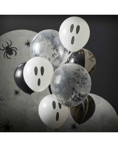 Halloween Ballonger Med Blandade Motiv x9