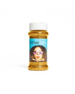 Guld Glitter - 100 gram