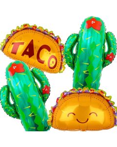 Folieballong Taco