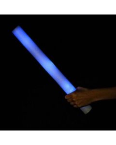 Blå LED skumstav 47 cm - Glowsticks