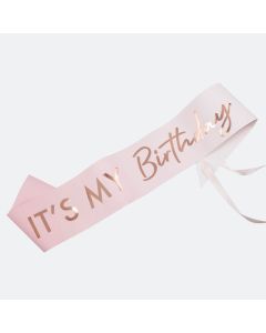 "It's my birthday" Band - 75cm