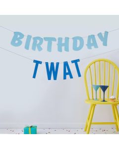 Happy Birthday Twat Girlang - 2,5 meter