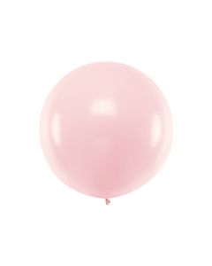 Stor Pastell Pale Pink Ballong - 1 meter