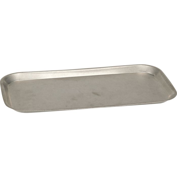 Stonewashed serveringsplatta i rostfritt stål 33,7x17,5 cm