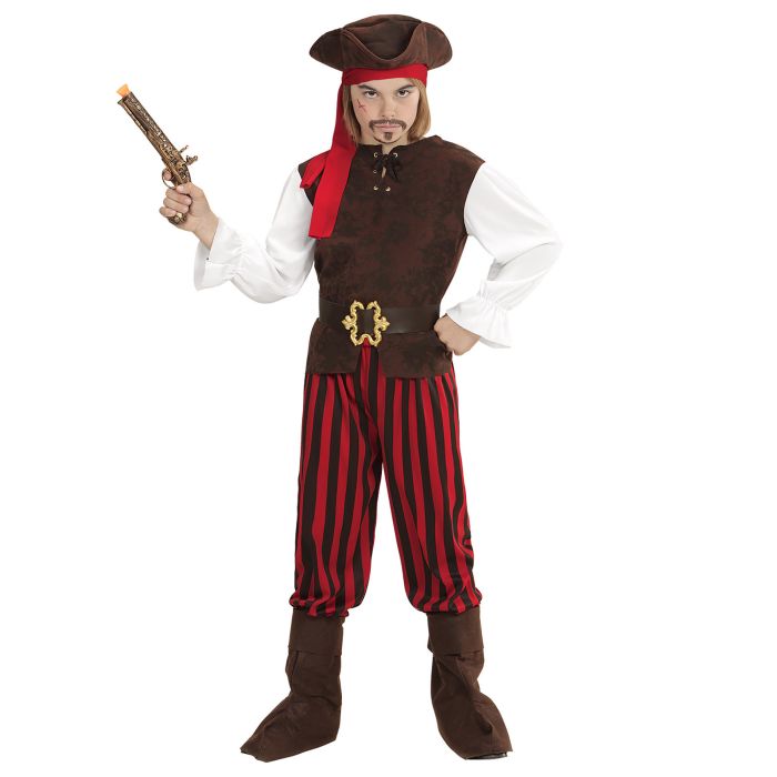 Karibisk piratkostym till pojkar