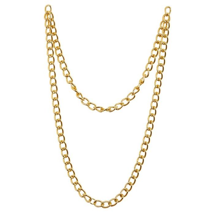Hip Hop Guld Halsband