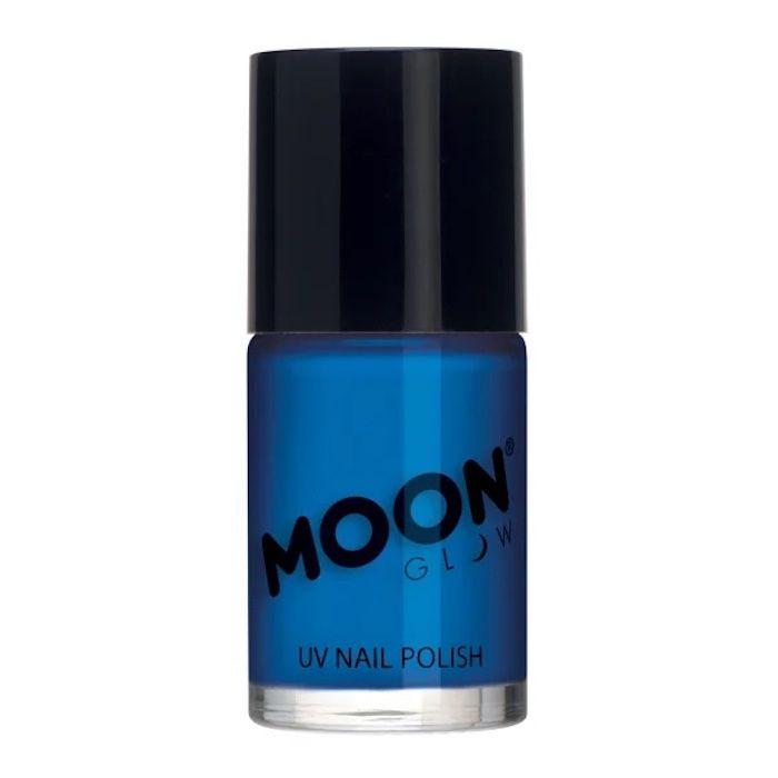 Neon UV Nagellack Intens Blå - 14 ml