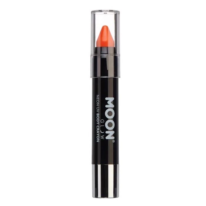 Neon UV Kroppspenna Intensiv Orange - 3,2 g