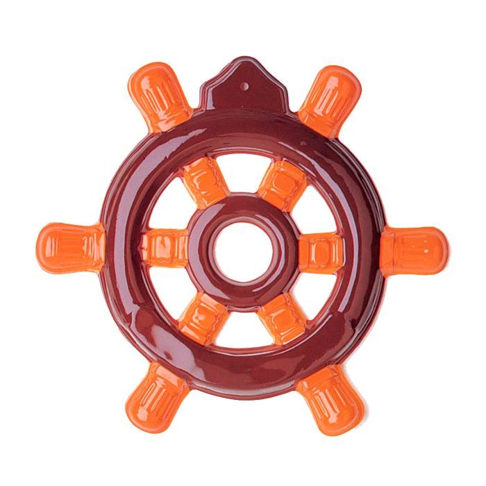 Brunt plastskibsroder - Ø 50 cm