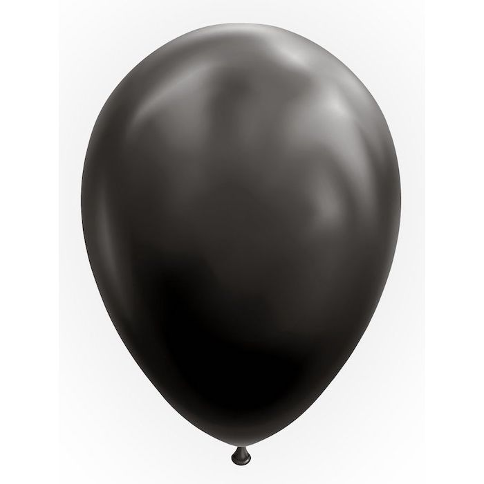 Svarta Ballonger 100x - 30 cm