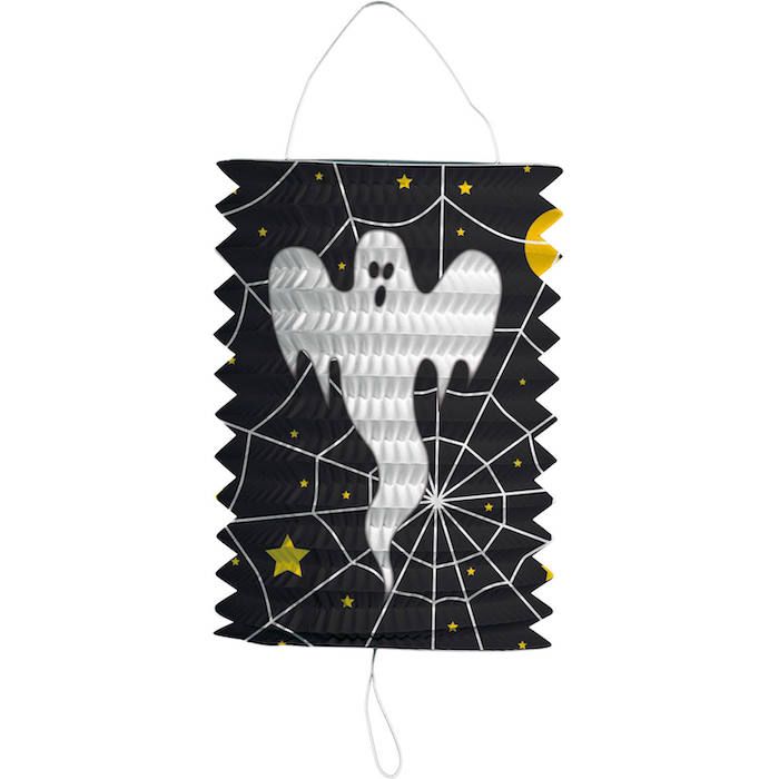 Halloween spökljuslanterna cylinder - 16 cm