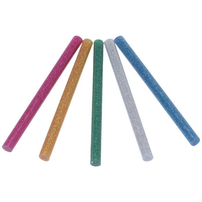 Limstifter med glitter til limpistol 12 stk