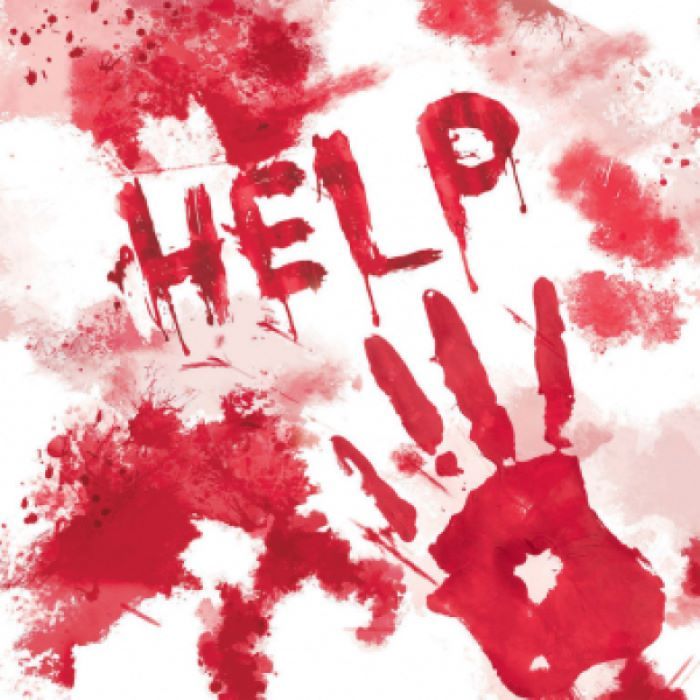 Blodiga halloween servetter 20x - 33x33 cm