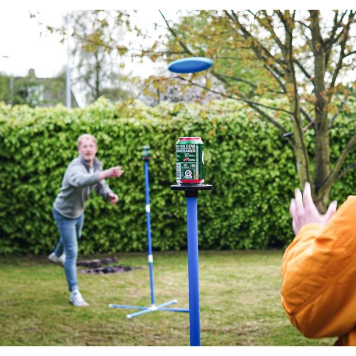 Frisbee Ölbowling