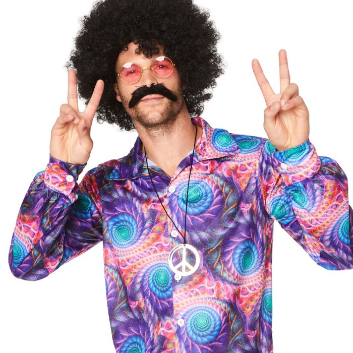 Psykedelisk hippie skjorta