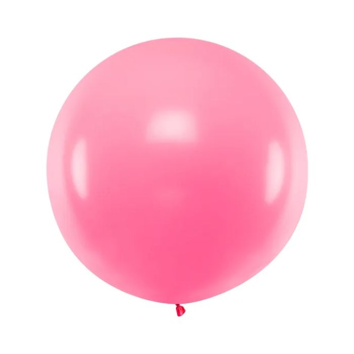 Stor pink ballon 1 m