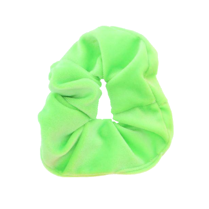 Neon UV Scrunchie Grön