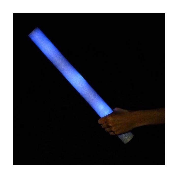 Blå LED skumstav 47 cm - Glowsticks