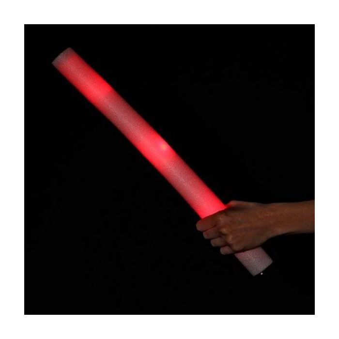 Röd LED skumstav 47 cm - Glowsticks